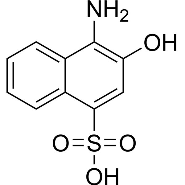 4-Amino-3-hydroxynaphthalene-1-sulfonic acid 116-63-2